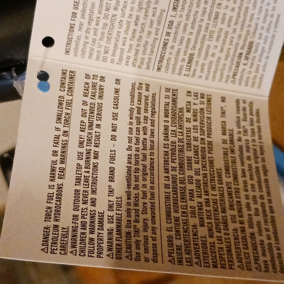 Tiki Table torch - Picture 6 of 8